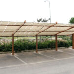 Tettoia per box auto